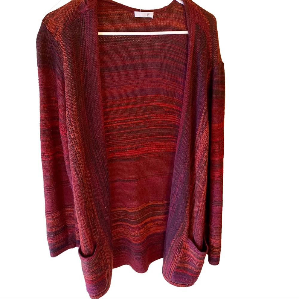 Comfortable Red Cardigan